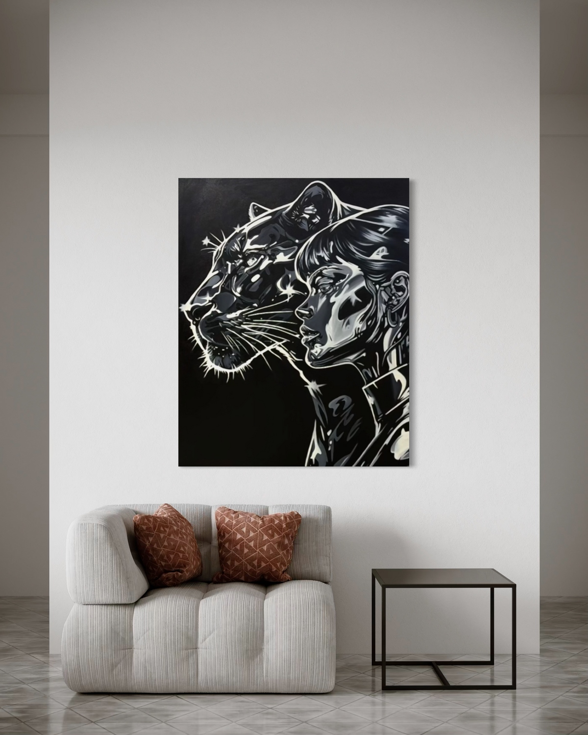 ‘Little Kitty’ Original 48x60